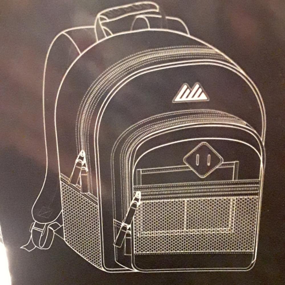 Summit Ridge clear backpack mesh pockets - Picture 8 of 8
